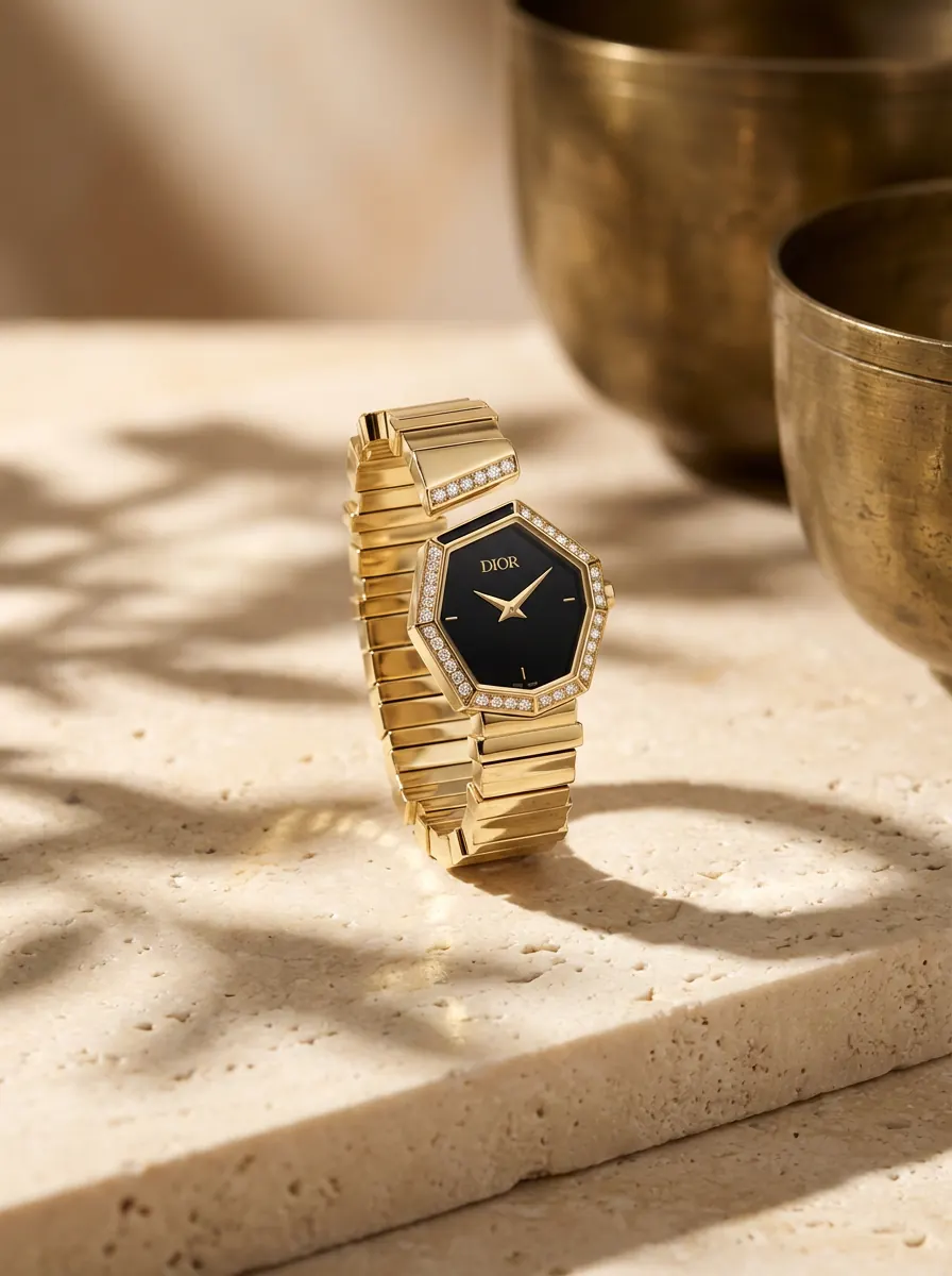 AI-generated watch campaign photo by REFINA