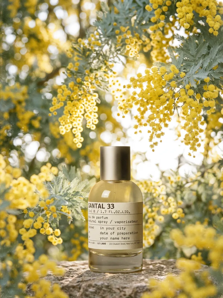 AI-generated fragrance sample by REFINA